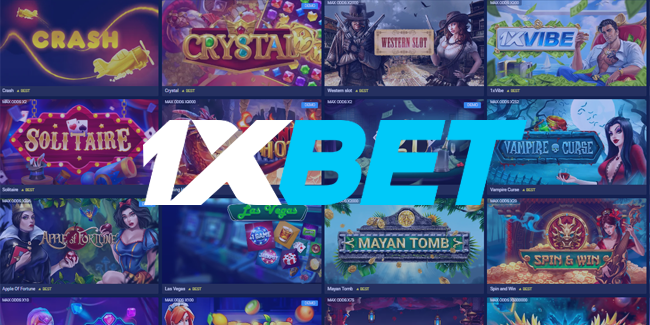 Top trò chơi cờ bạc tại 1xBet