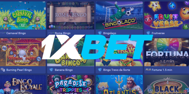 1xBet bingo rooms